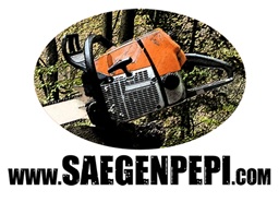 Sägenpepi-Logo
