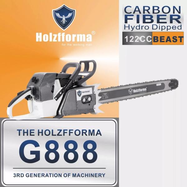 Holzfforma G888 Pro Kettensägenmotor 122cc 8,7PS