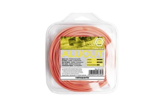 Ratioparts Mähfaden 6-Kant Alucut 2,7 mm 15 Meter