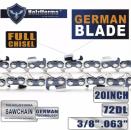 Holzfforma Vollmeisselkette 3/8" 72TG für Stihl/Holzfforma